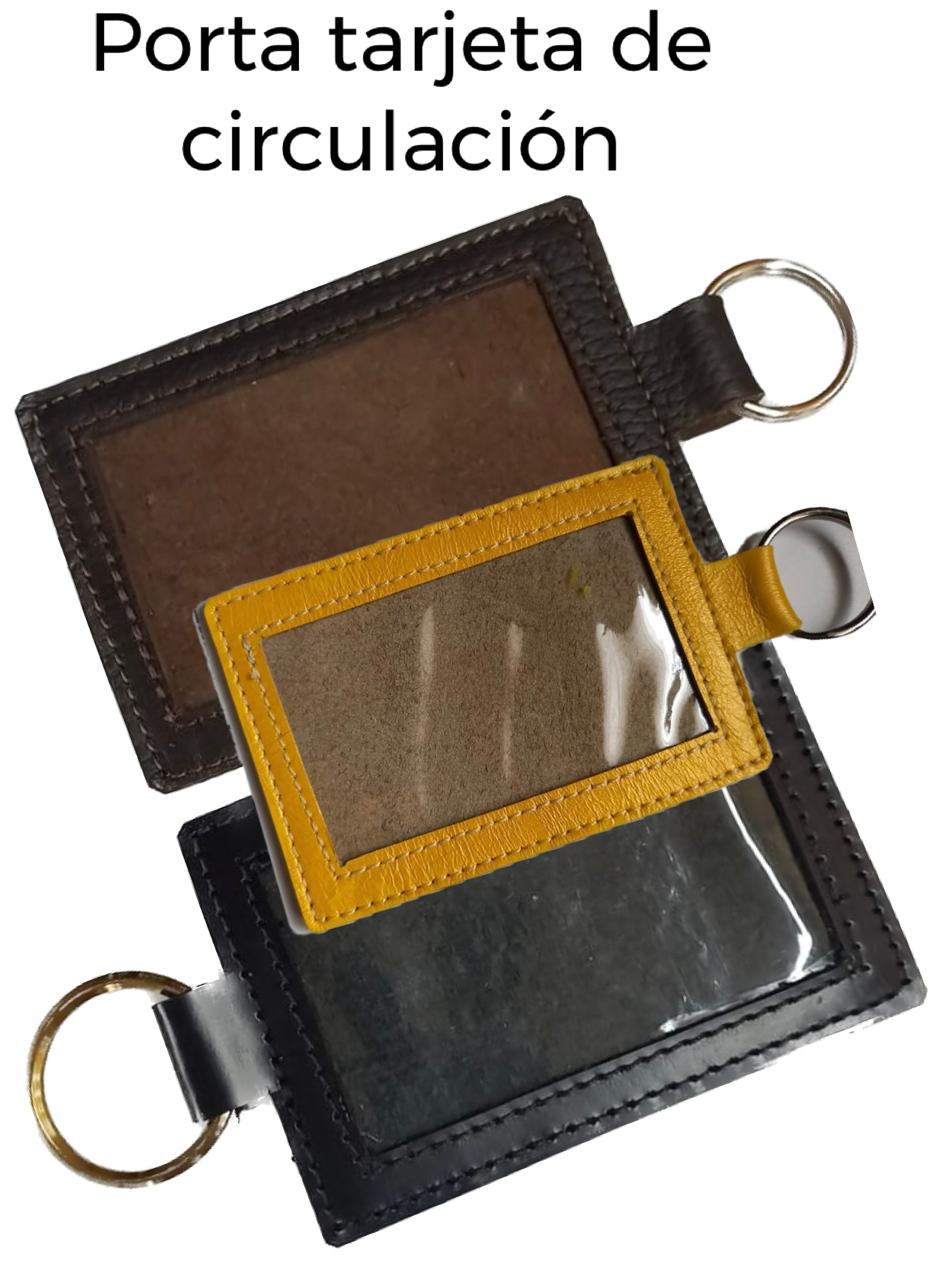 Porta tarjeta de circulación