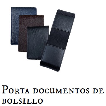 Porta documentos.