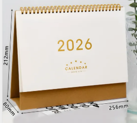 Calendario de escritorio mediano