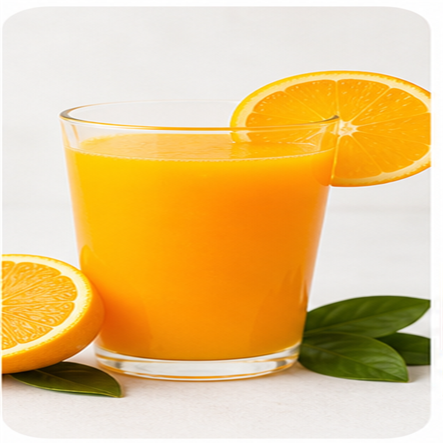Jugo natural de naranja