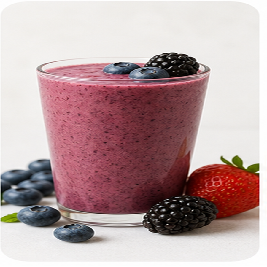 Smoothie frutos rojos
