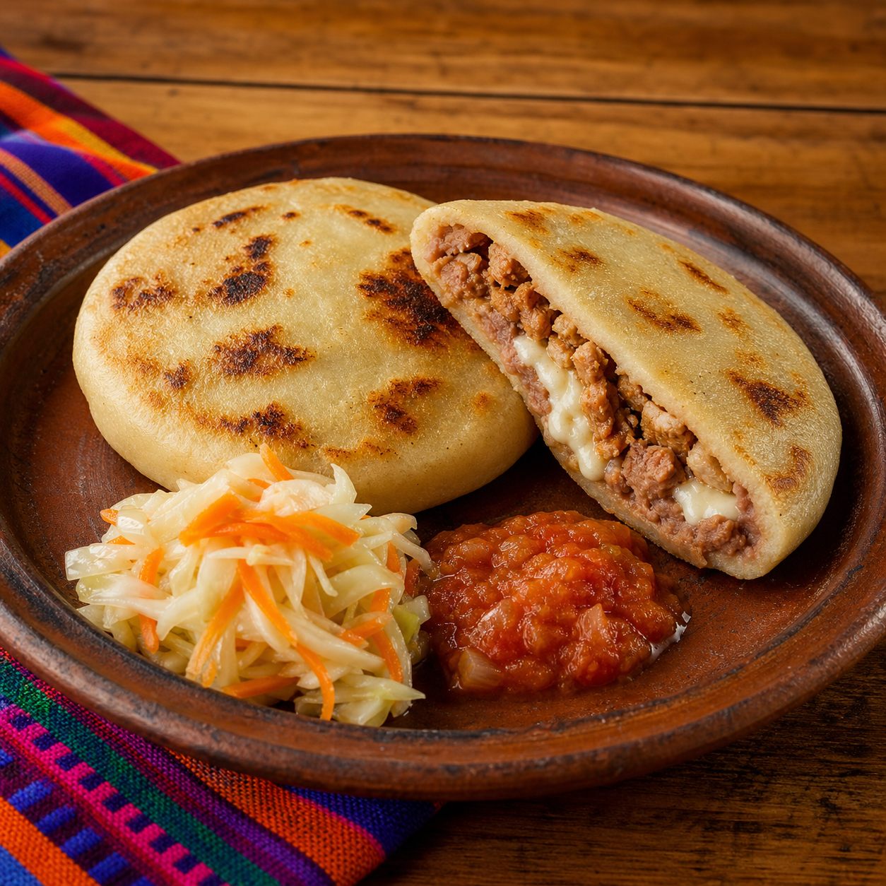 Pupusa de Arroz Revuelta