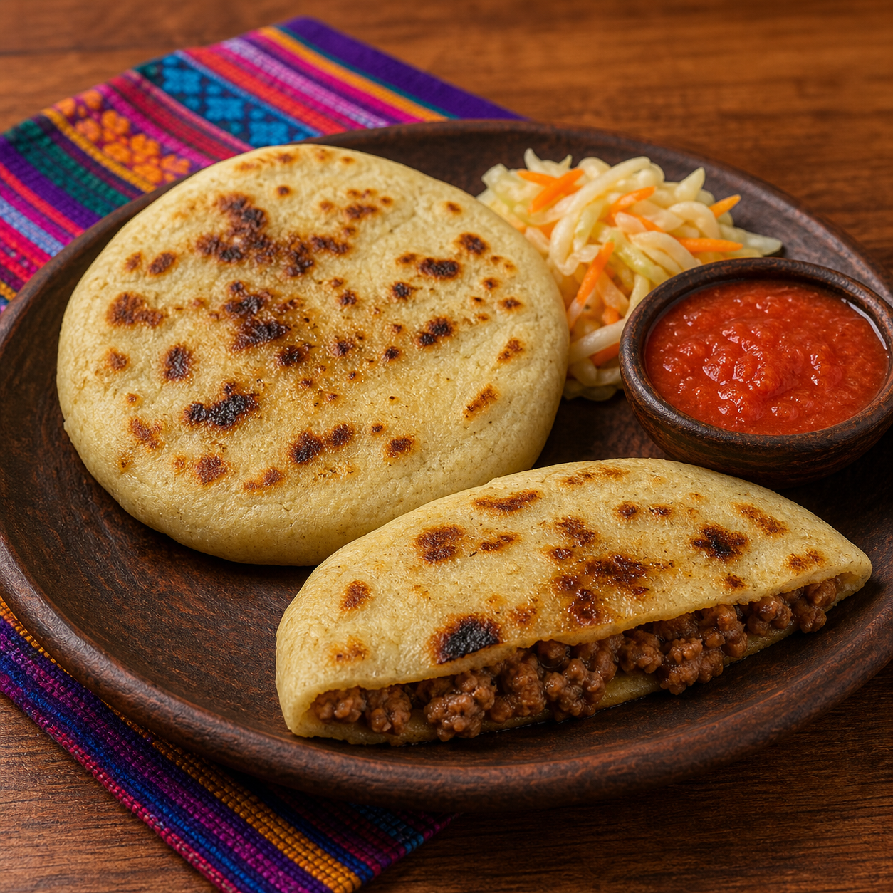 Pupusa de Chicharrón