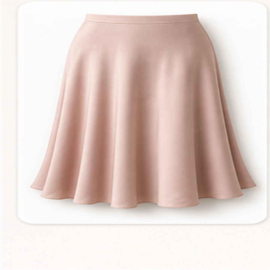 Falda midi elegante