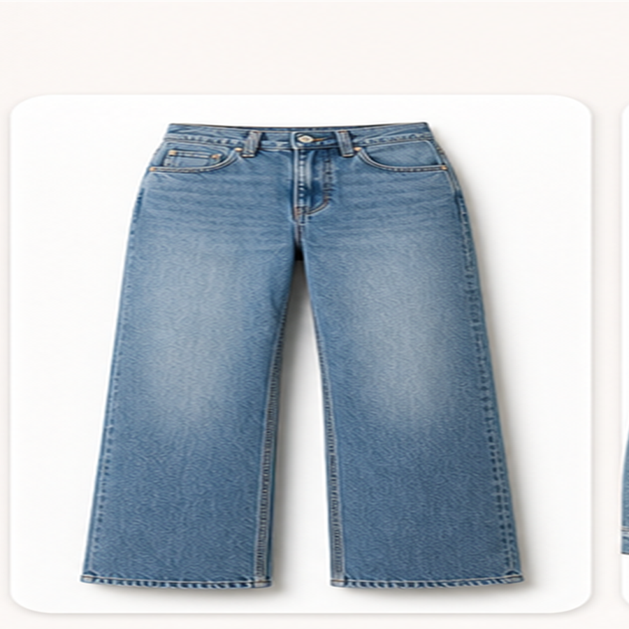 Jeans tiro alto
